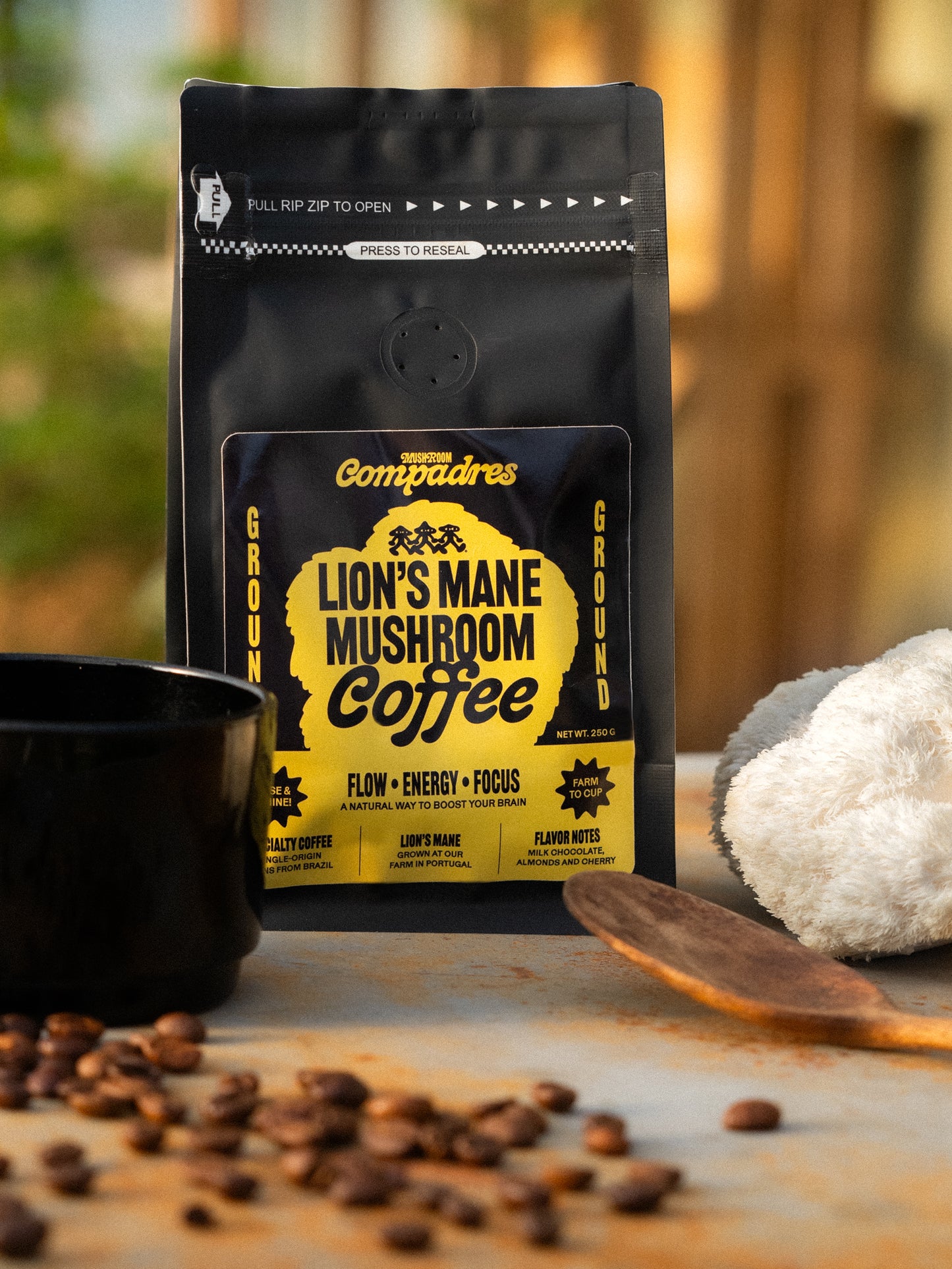 Lion's Mane Mushroom Coffee